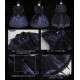 Iris De Nuit Rose Cemetery Capes Blouses Cardigan JSKs and OP(Reservation/Full Payment Without Shipping)